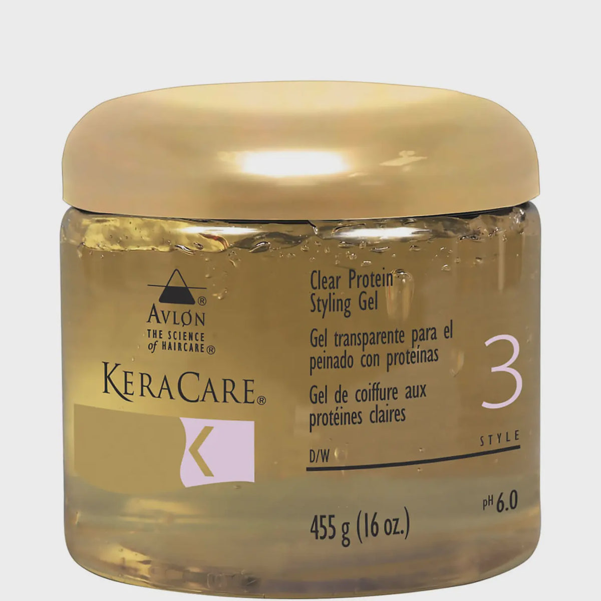 KeraCare Clear Protein Styling Gel 3 Style