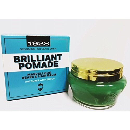 1928 Brilliant Pomade Beard & Hair Balm Blue 65g