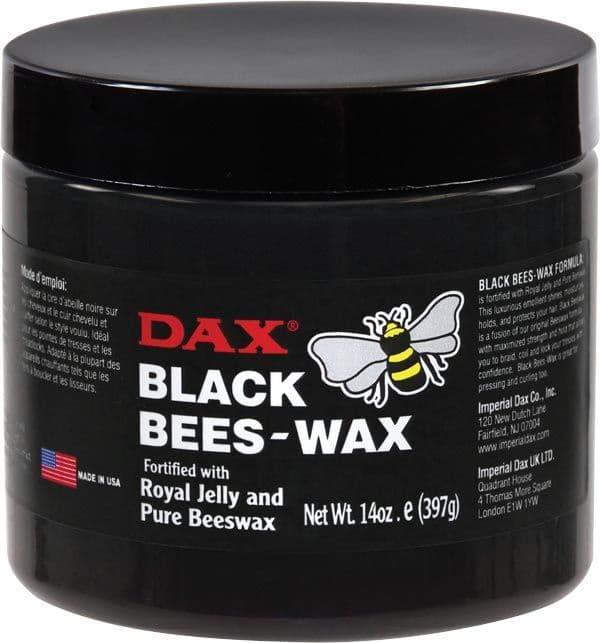 BLACK BEES WAX FORTIFIED WITH ROYAL JELLY