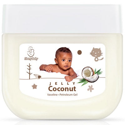 Ebony Baby Jelly Petroleum Gel - Coconut 13oz