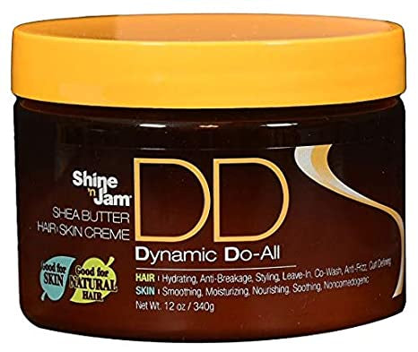 Shine ’n Jam DD Dynamic Do-All Shea Butter Hair & Skin Crème 12oz