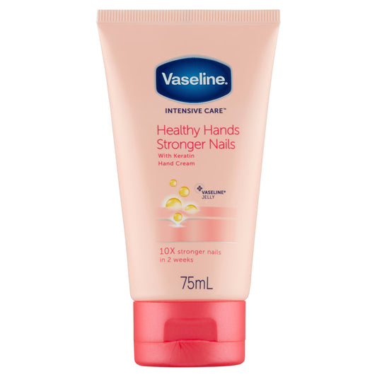 Vaseline Intensive Care Healthy Hands + Stronger Nails Hand Cream 75ml
