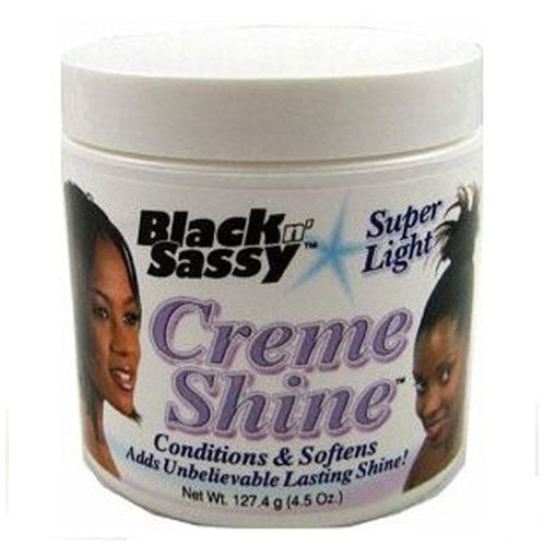 Black n' Sassy Super Light Crème Shine – 127.4g