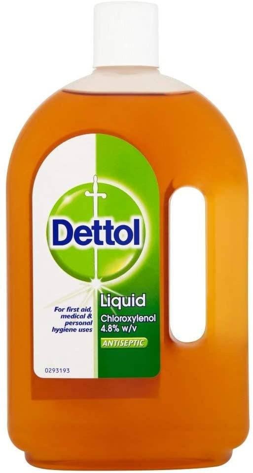Dettol Liquid Antiseptic – Chloroxylenol 4.8% w/v (750ml)