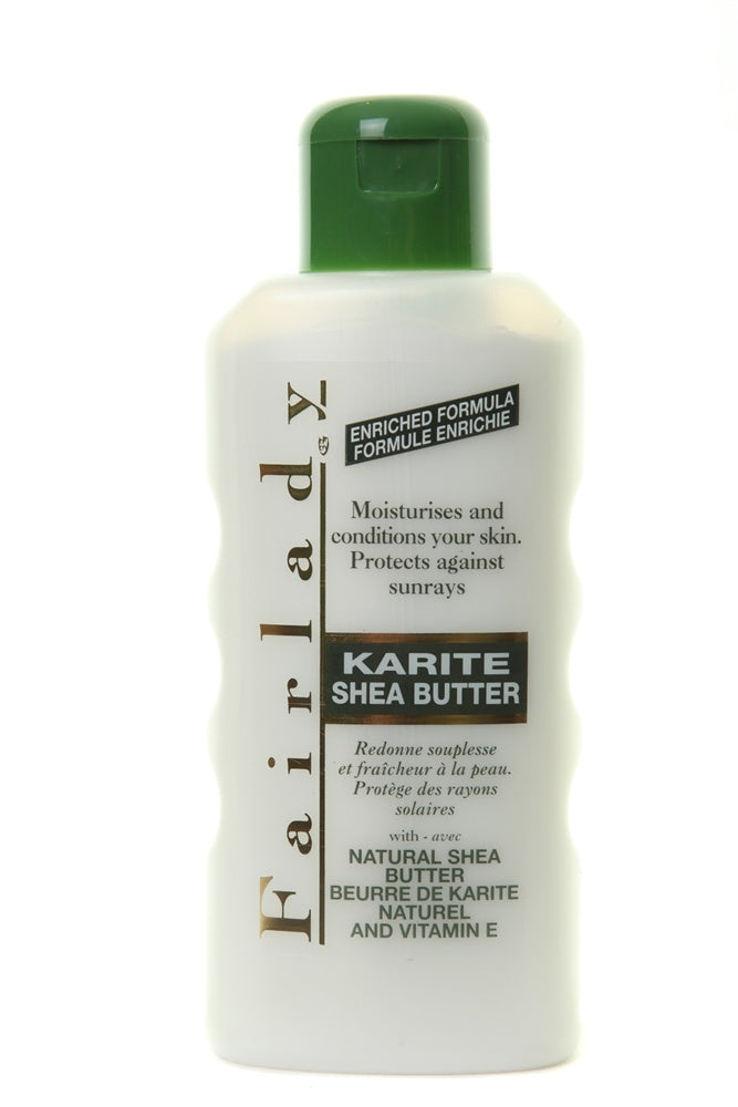 FAIR LADY KARITE SHEA BUTTER MOSTURISES&CONDITIONS YOUR SKIN