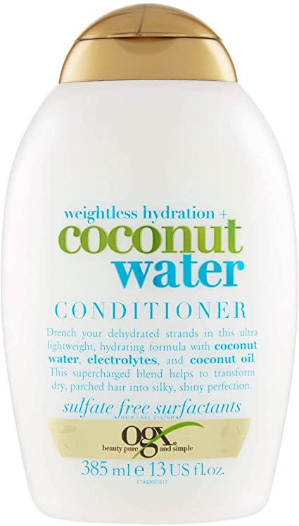 OGX Weightless Hydration + Coconut Water Conditioner 385ml
