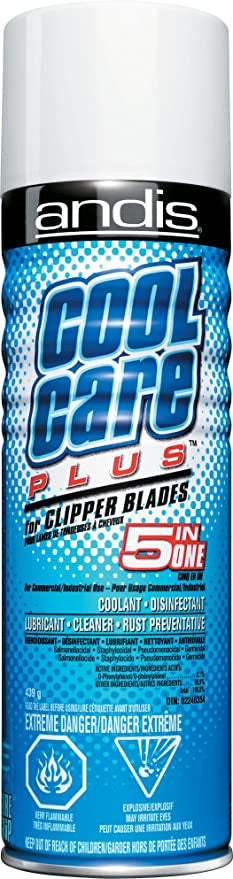 ANDIS Cool Care Plus Blade Spray 5 In One
