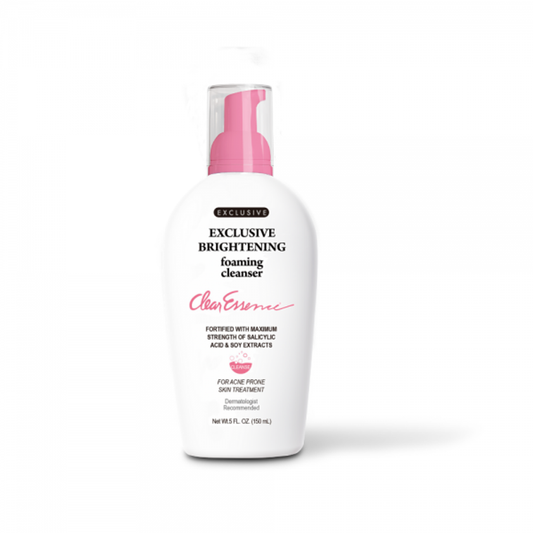 CLEAR ESSENCE EXCLUSIVE BRIGHTENING FOAMING CLEANSER / 150ML / 5 FL.OZ