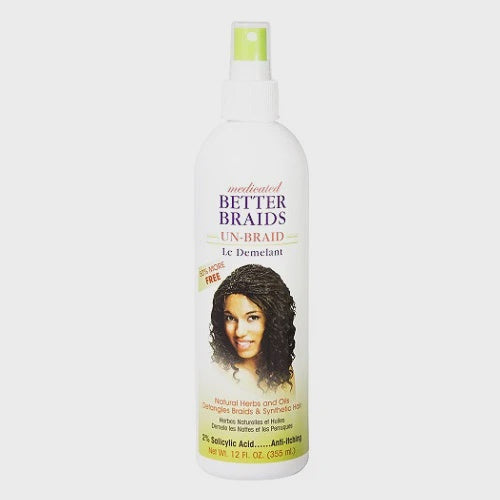 Better Braids Medicated Unbraid, 12 Fluid Ounce