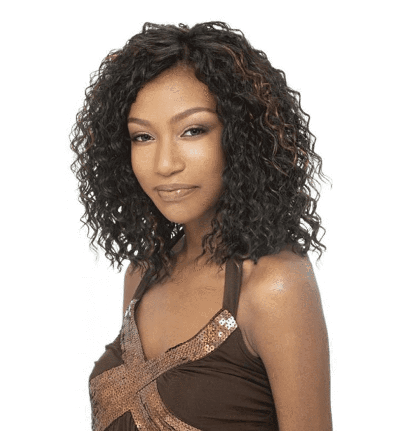 Freetress Equal Double - Weave - Beach Curl 4 Piece + Free Closure and Bang