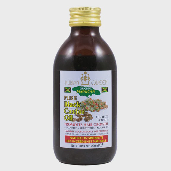 NUBIAN QUEEN PURE BLACK CASTOR OIL