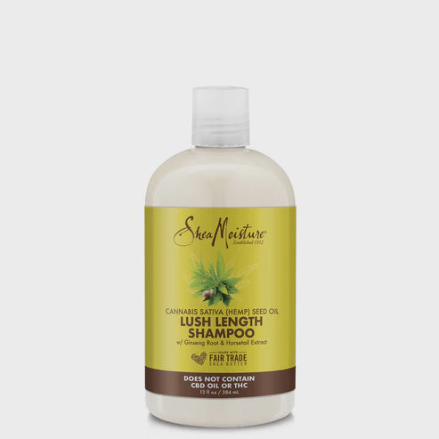 SHEA MOISTURE CANABIS SATIVA HEMP SEED OIL LUSH LENGTH SHAMPOO 384ML