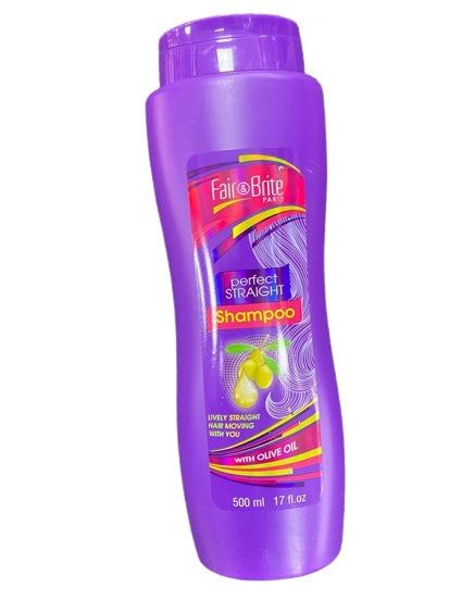 Fair & Brite Olive Oil Perfect Straight Shampoo 500ml