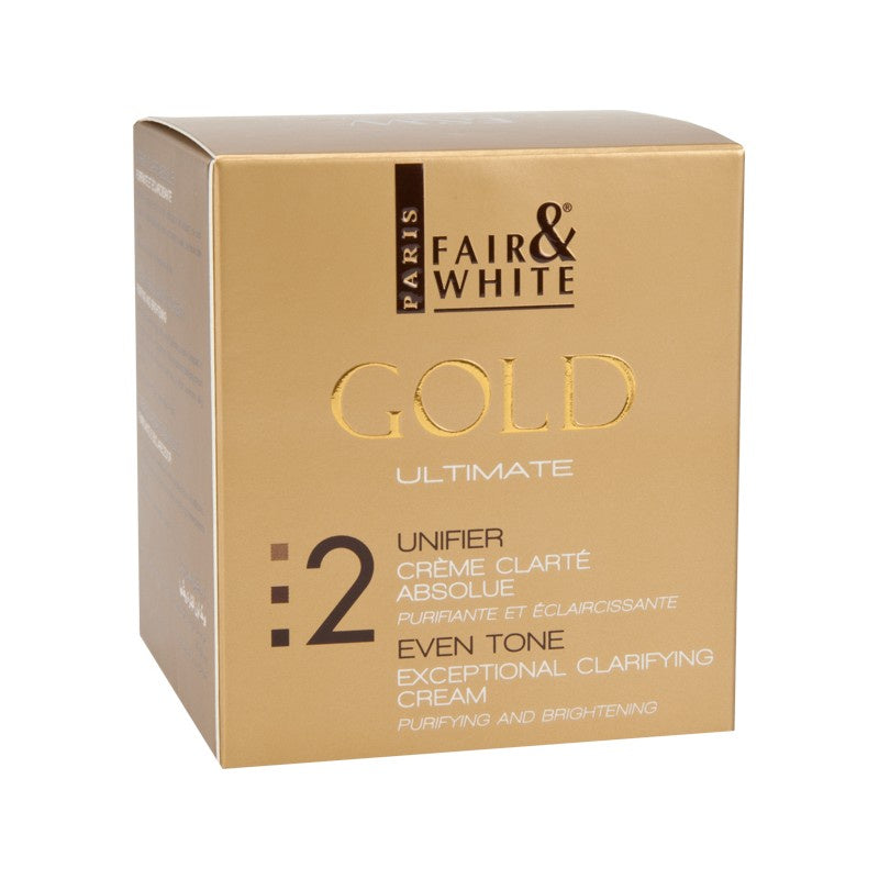 Fair And White Gold Ultimate 2 Unifier Even Tone Exceptional Clarifying Cream/ 200ml