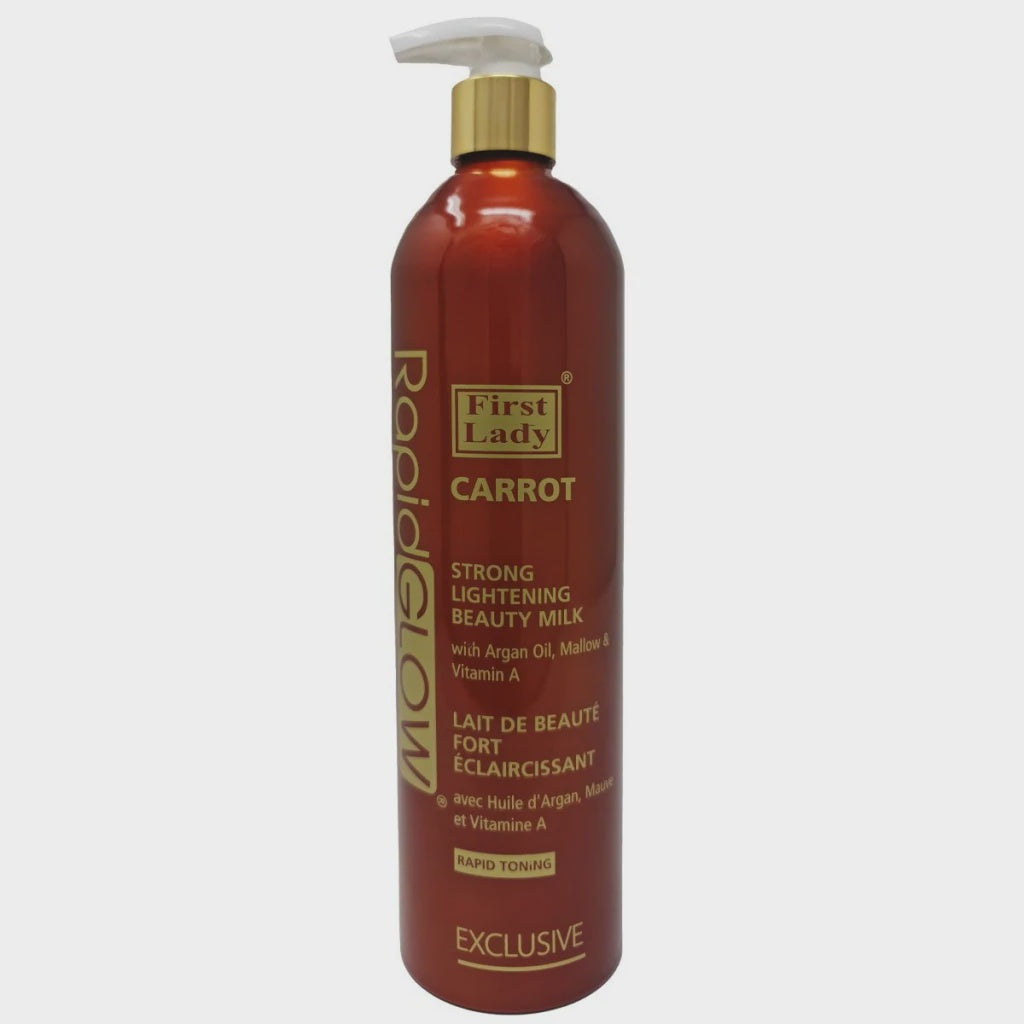First Lady Rapidglow Carrot- Strong Lightening Beauty Milk - Exclusive