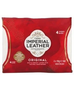 CUSSONS IMPERIAL LEATHER ORIGINAL 2IVORY BAR