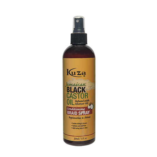 Kuza Jamaican Black Castor oil Conditioning Braid Spray 354ml