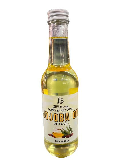 STAR BEAUTY PURE & NATURAL JOJOBA OIL VEGAN 250ML