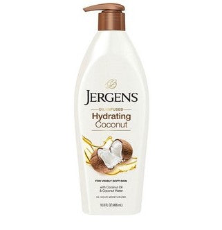 Jergens Oil-Infused Hydrating Coconut 24-Hour Moisturizer