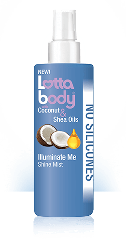 Lotta body coconut& shea oils iiluminate me shine mist
