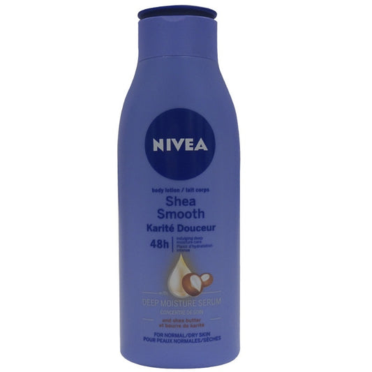 Nivea body milk 400 ml. Smooth shea butter dry skin.
