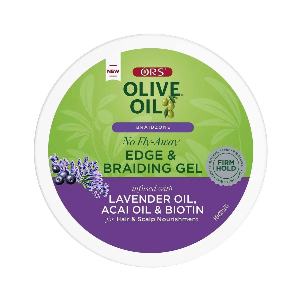 ORS Olive Oil Braidzone No Fly-Away Edge & Braiding Gel 8 oz