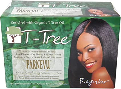 Parnevu T-tree No-lye Conditioning Relaxer System - Regular