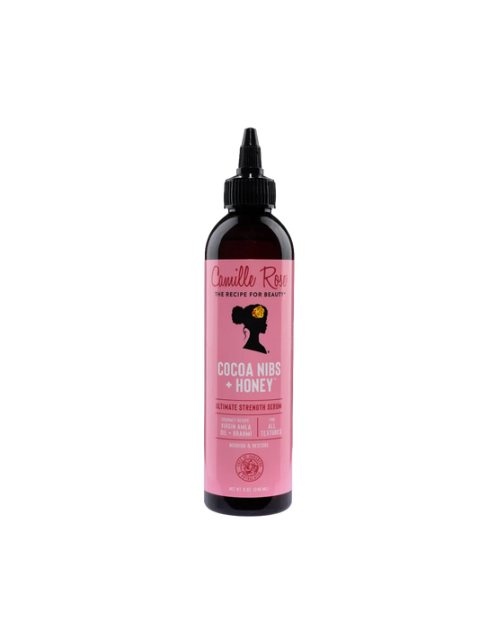 Camille Rose Cocoa Nibs & Honey Ultimate Growth Serum 240 ml (8 oz) - front pack