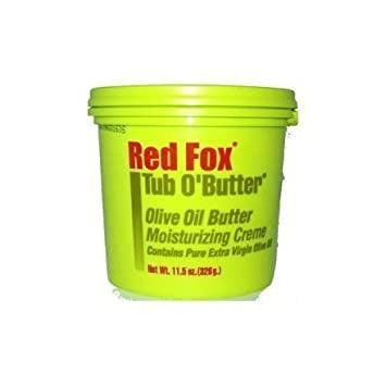Red Fox Tub O'Butter Olive Oil Butter Moisturizing Creme