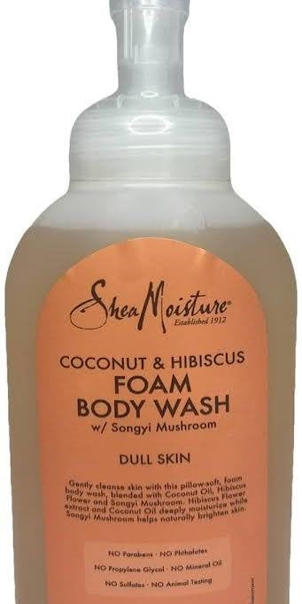 SHEA MOISTURE COCONUT & HIBISCUS FOAM BODY WASH