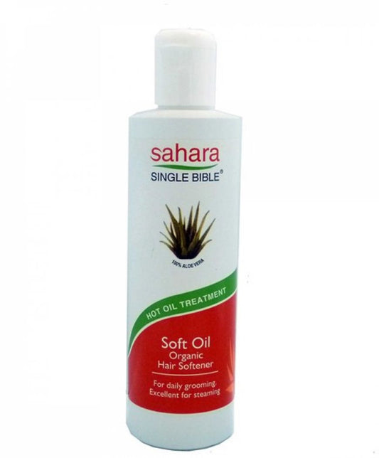 Sahara Single Bible Soft Oil Organic Hair Softener