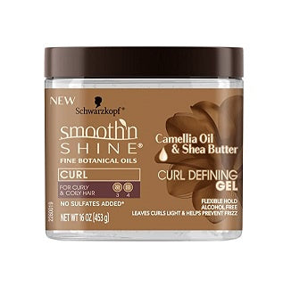 Schwarzkopf Smooth'n Shine Curl Defining Gel 453g