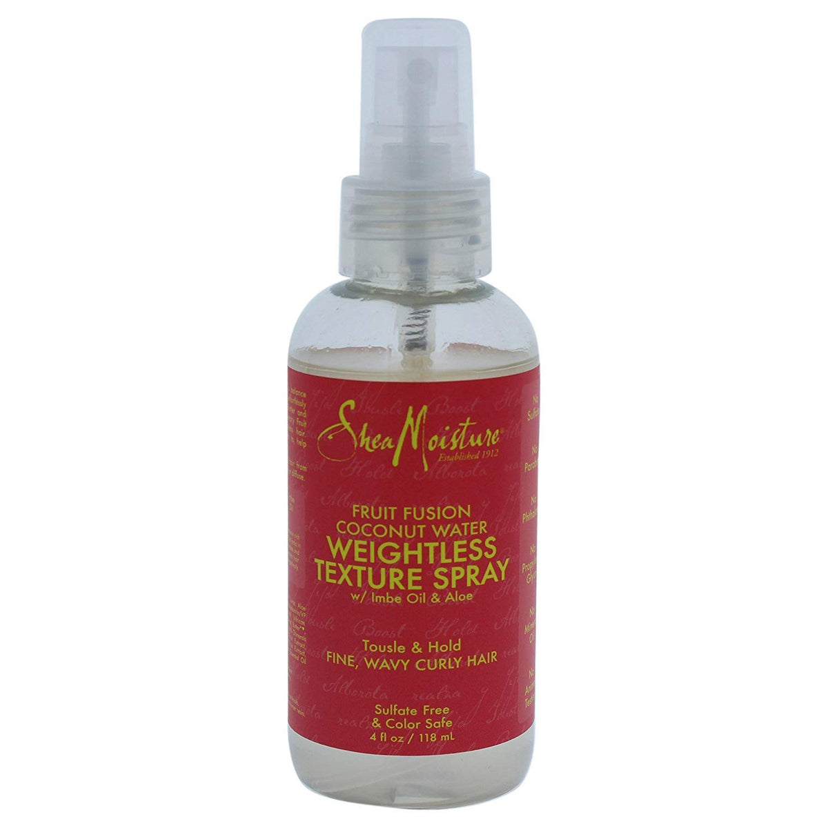 Shea Moisture Fruit Fusion Coconut Water Weightless Texture Spray