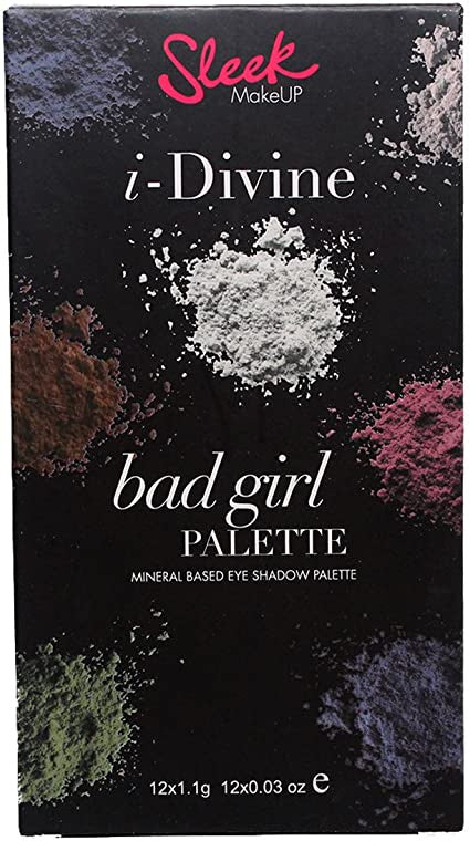 Sleek Makeup Mineral Based Eyeshadow Pallet- Bad Girl 596