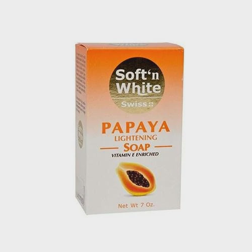 Soft'n White Papaya Lightening Soap