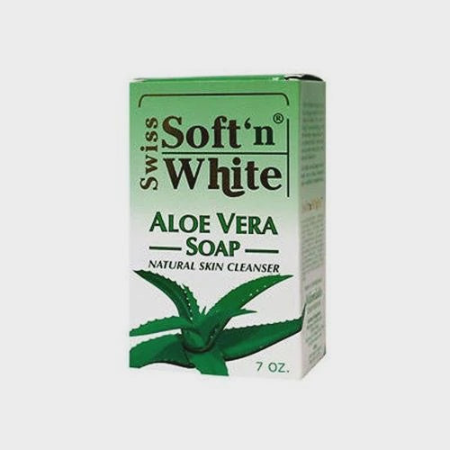 Swiss Soft'n White Aloe Vera Soap 200g