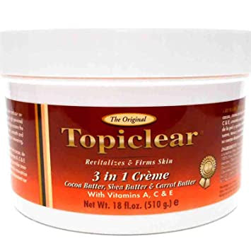 Tropiclear 3IN1 Soap With Vitamins A,C &E Cocoa Butter, Shea Butter & Carrot Butter