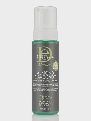 Design Essentials Almond & Avocado Curl Enhacing Mousse 10oz