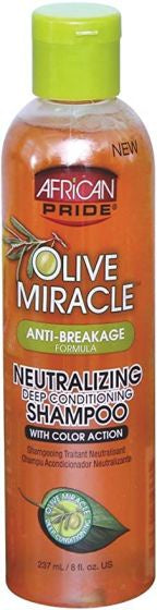 African Pride Olive Miracle Neutralizing Shampoo 237 ml