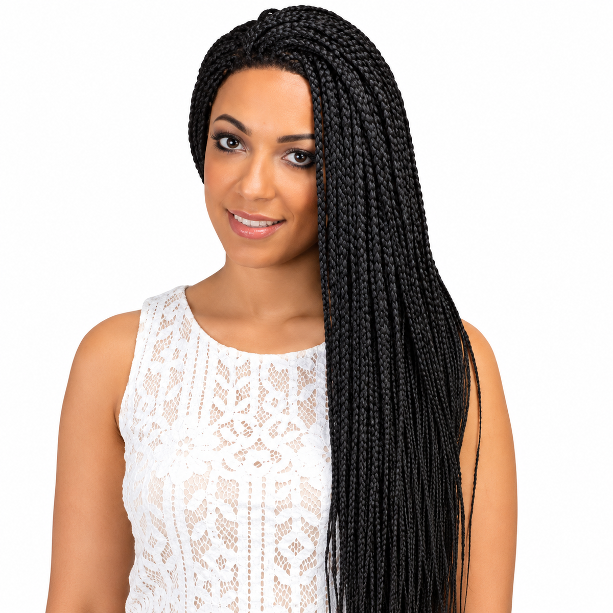 Aftress Long Box Braid — restored product photograph