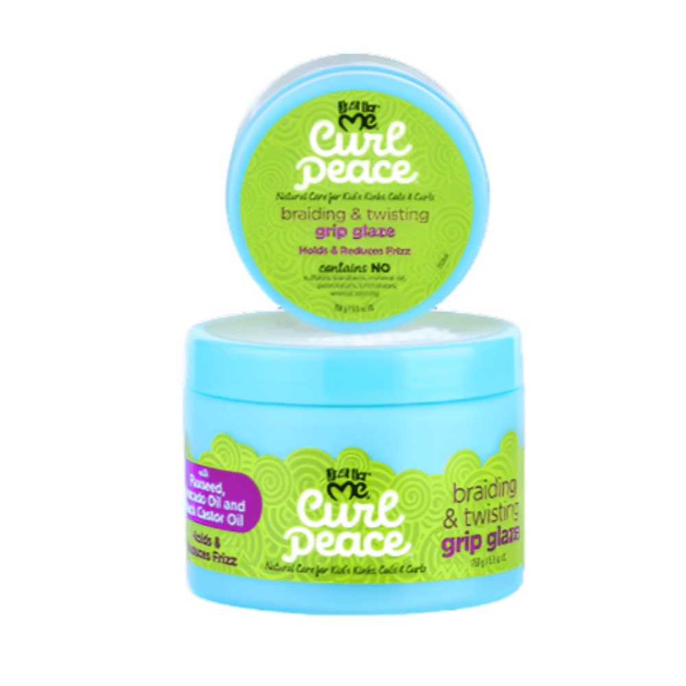 Just For Me Curl Peace Braiding & Twisting Grip Glaze 5.5 oz jar