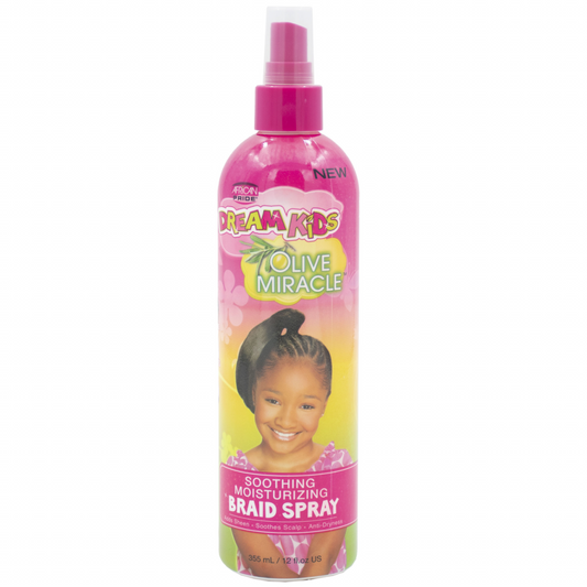African Pride Dream Kids Olive Miracle Braid Spray 355ml