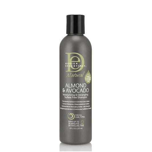 Design Essentials Almond & Avocado Moisturizing & Detangling Sulfatre Free Shampoo