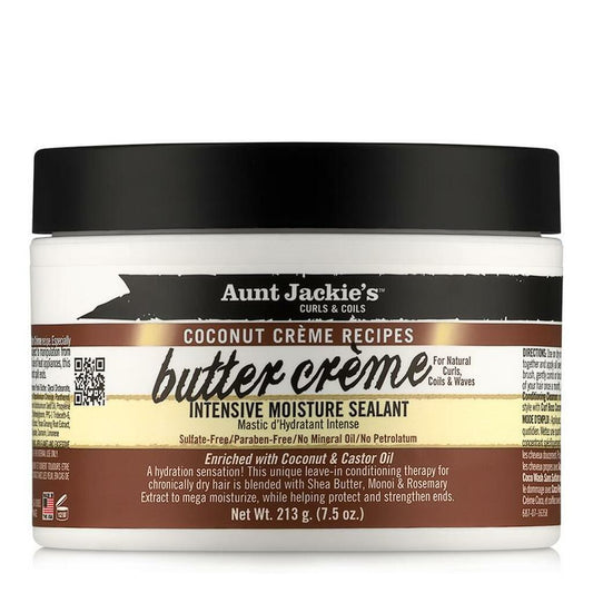 Aunt Jackies Coconut Creme Recipes butter creme Intensive Moisture Sealant 213g product image