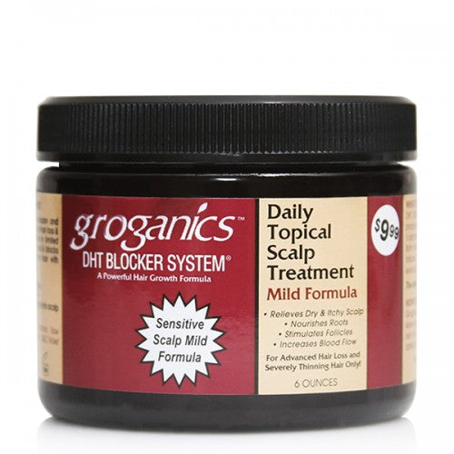 Groganics Daily Topical Scalp Treatment, Mild Formula, 6oz