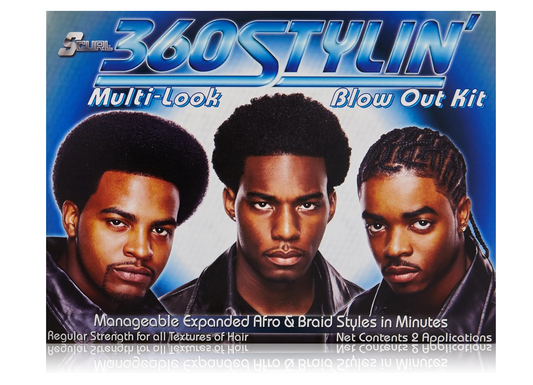 Luster's S - Curl 360 Stylin' Multi-Look Blow Out Kit - Regular Strength — pack front
