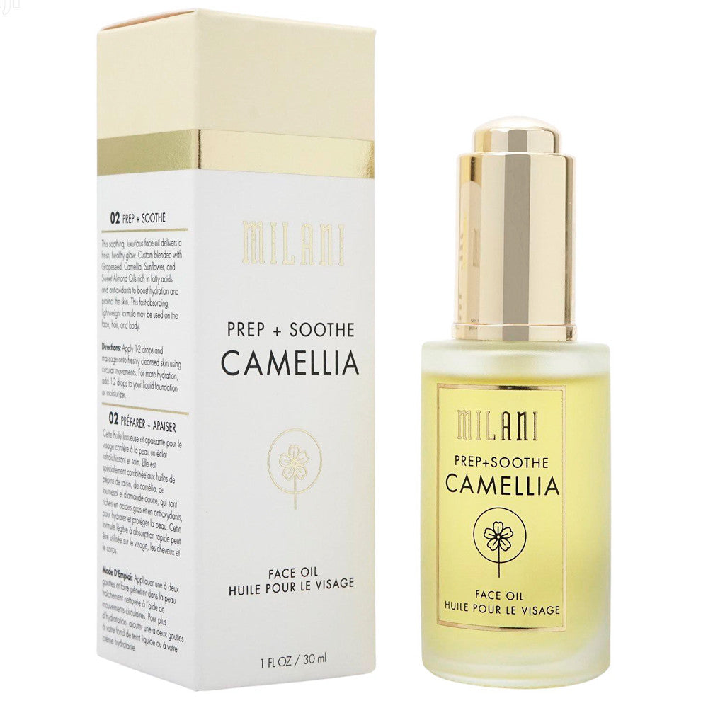 Milani Face Oil Prep+Soothe Camellia 30ml