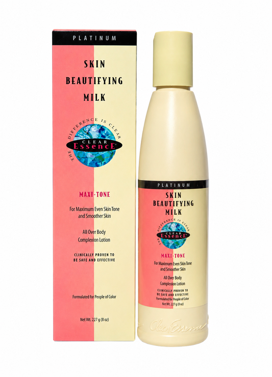 Clear Essence Skin Beautifying Milk Maxi-Tone — product packaging