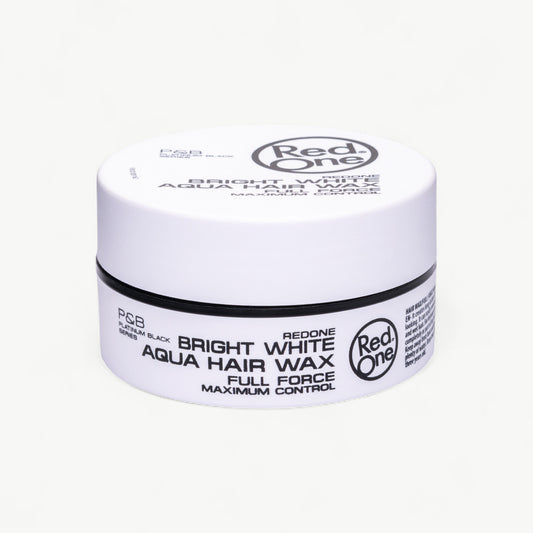 Red One Bright White aqua hair wax