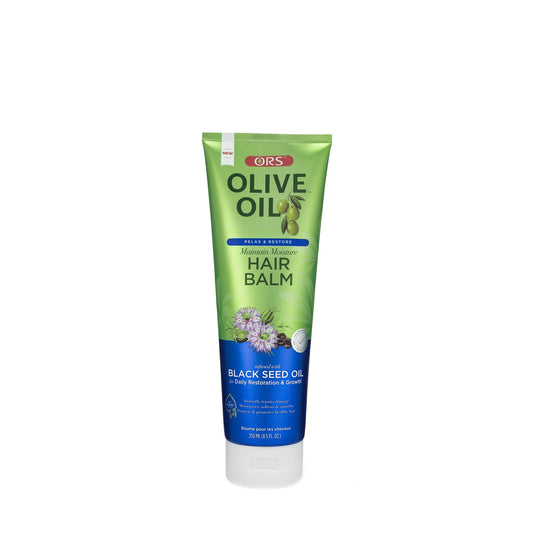 ORS Olive Oil Relax & Restore Maintain Moisture Hair Balm 251ml - front pack - SKU 632169210138